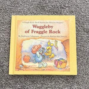 Waggleby of Fraggle Rock Kids Book - Yellow Cover